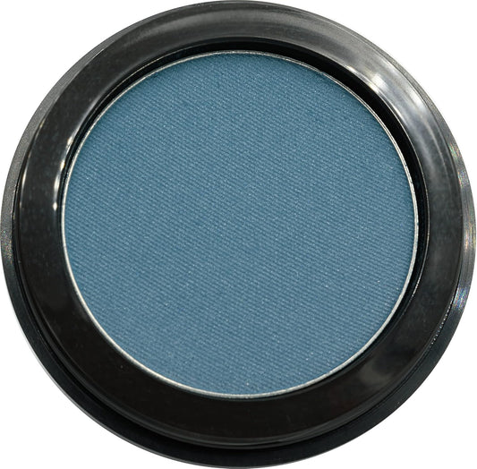 Midnight Matte Deep Navy Blue Pressed Powder Single Vegan Eyeshadow; Talc, Paraben & Cruelty Free