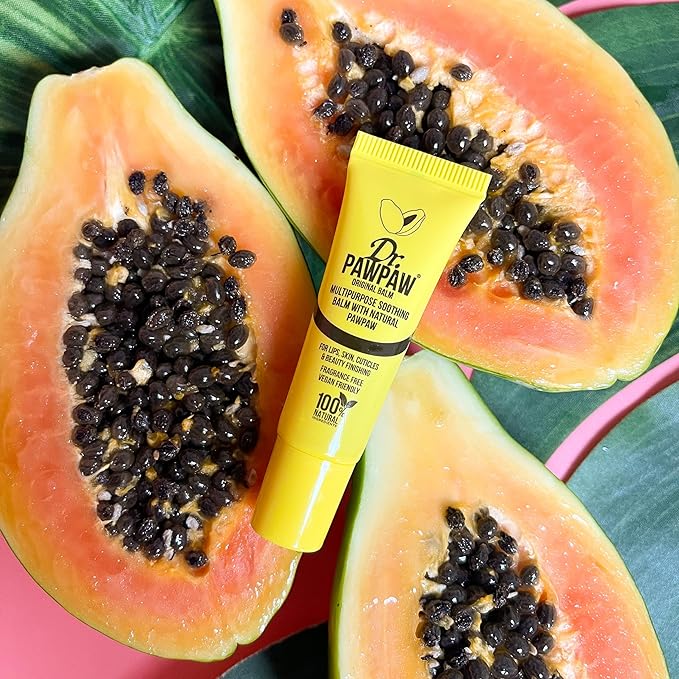 Original Balm, Multi-Purpose Natural No Fragrance Balm for Hydrating Lips, Skin, Hair, Cuticles, Nails & Beauty Finishing (10 ml)