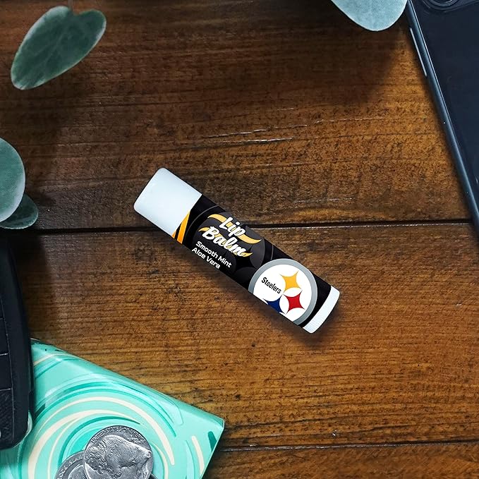 FANMATS 34733 Pittsburgh Steelers Smooth Mint SPF 15 Lip Balm